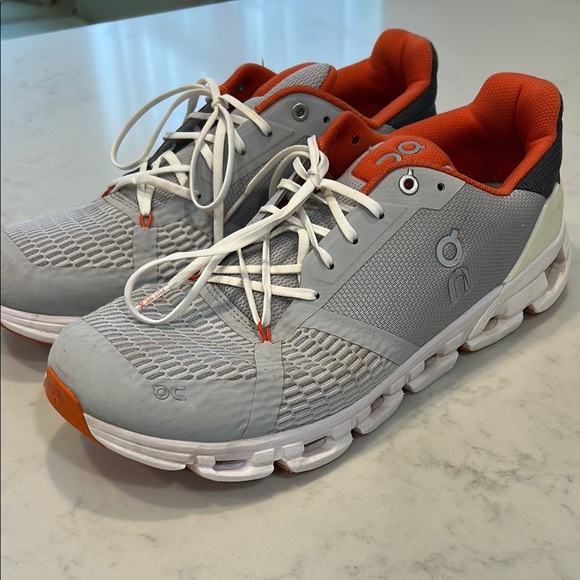On Running Other - On Running Men's Athletic Shoes in Gray and Orange